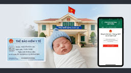 Cách nộp dịch vụ công  đăng ký khai sinh, đăng ký thường trú, cấp thẻ BHYT cho trẻ dưới 6 tuổi (liên thông )